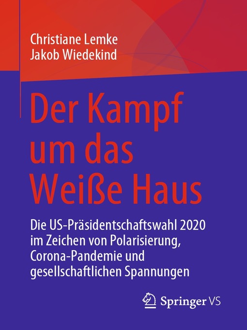 Title details for Der Kampf um das Weiße Haus by Christiane Lemke - Available